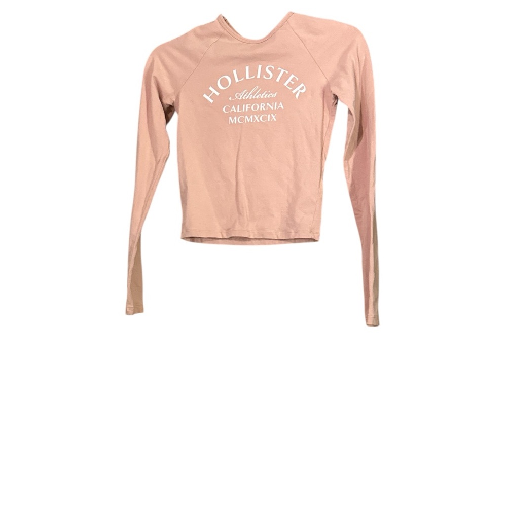 Hollister Women's Blush Long Sleeve Tee